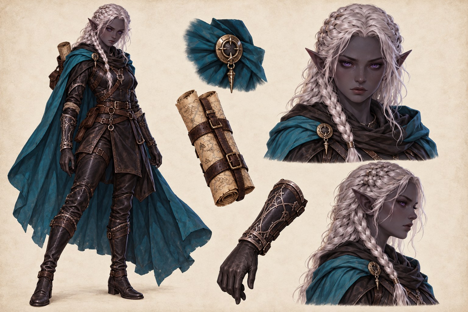 Visual profile of Zaelyra Xil’Nrae