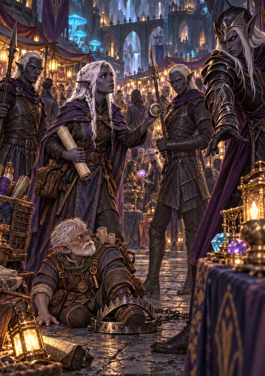 The Bazaar of Menzoberranzan